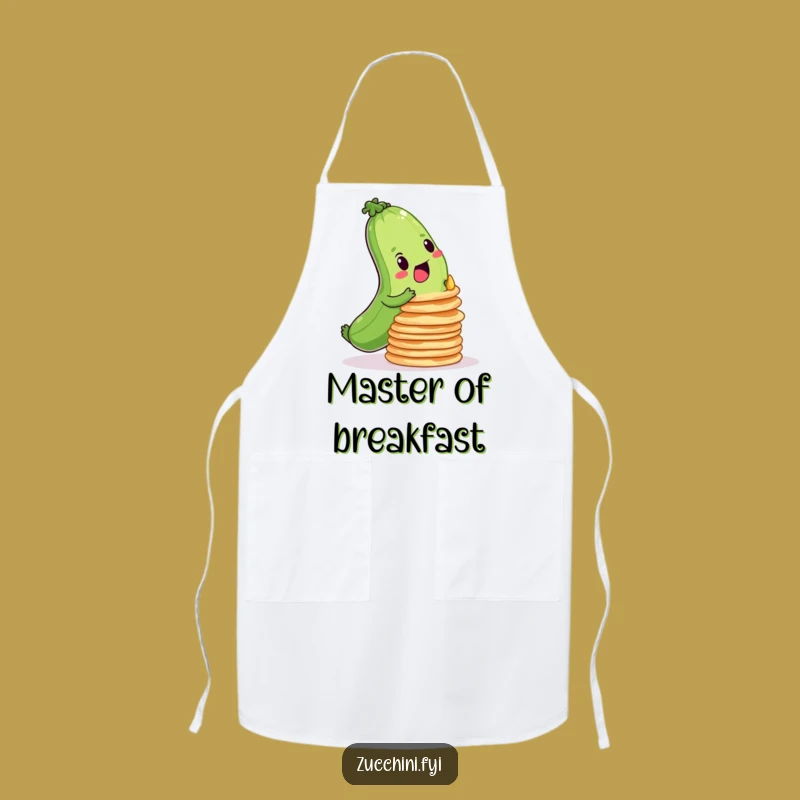 Funny Zucchini Pancake Apron: Master Your Kitchen Challenges