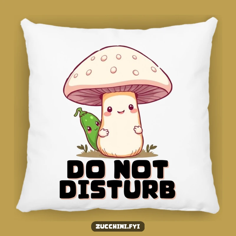 Soft Funny Shy Zucchini Pillow: Cozy Comfort with a Humorous Garden Twist