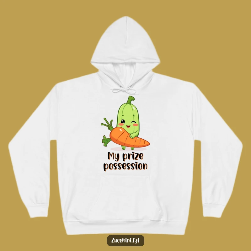 Funny Zucchini Hoodie: Stay Cozy with Cheeky Veggie Humor