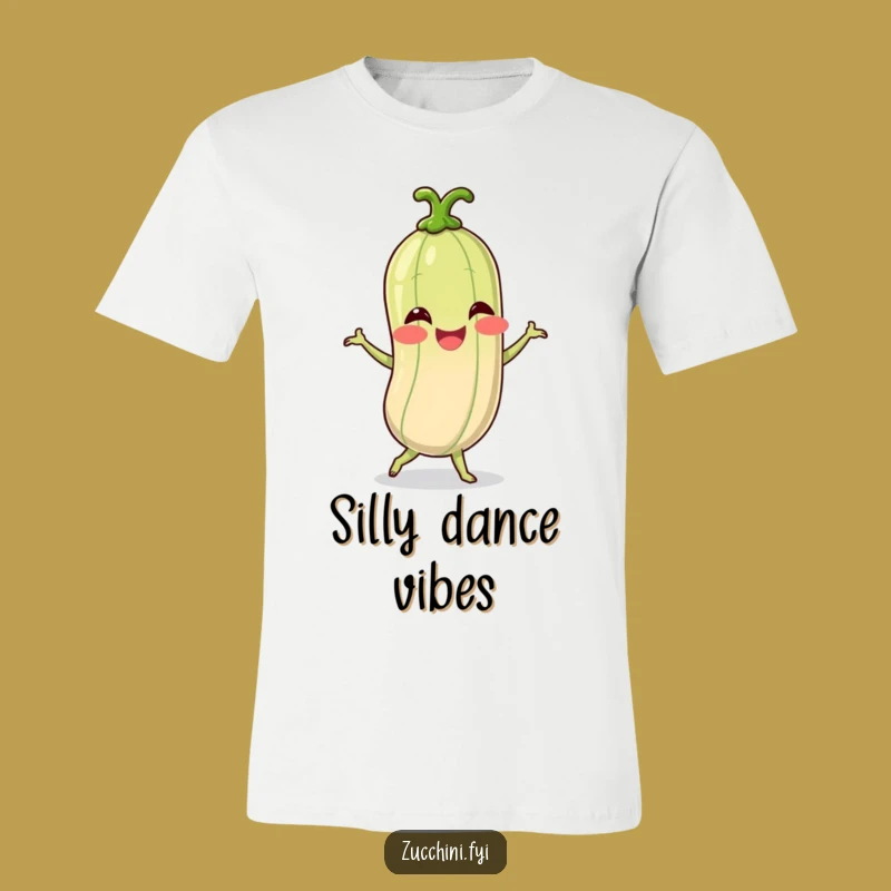 Funny Spiralized Zucchini Dance T-Shirt: Wear Your Joy Loudly